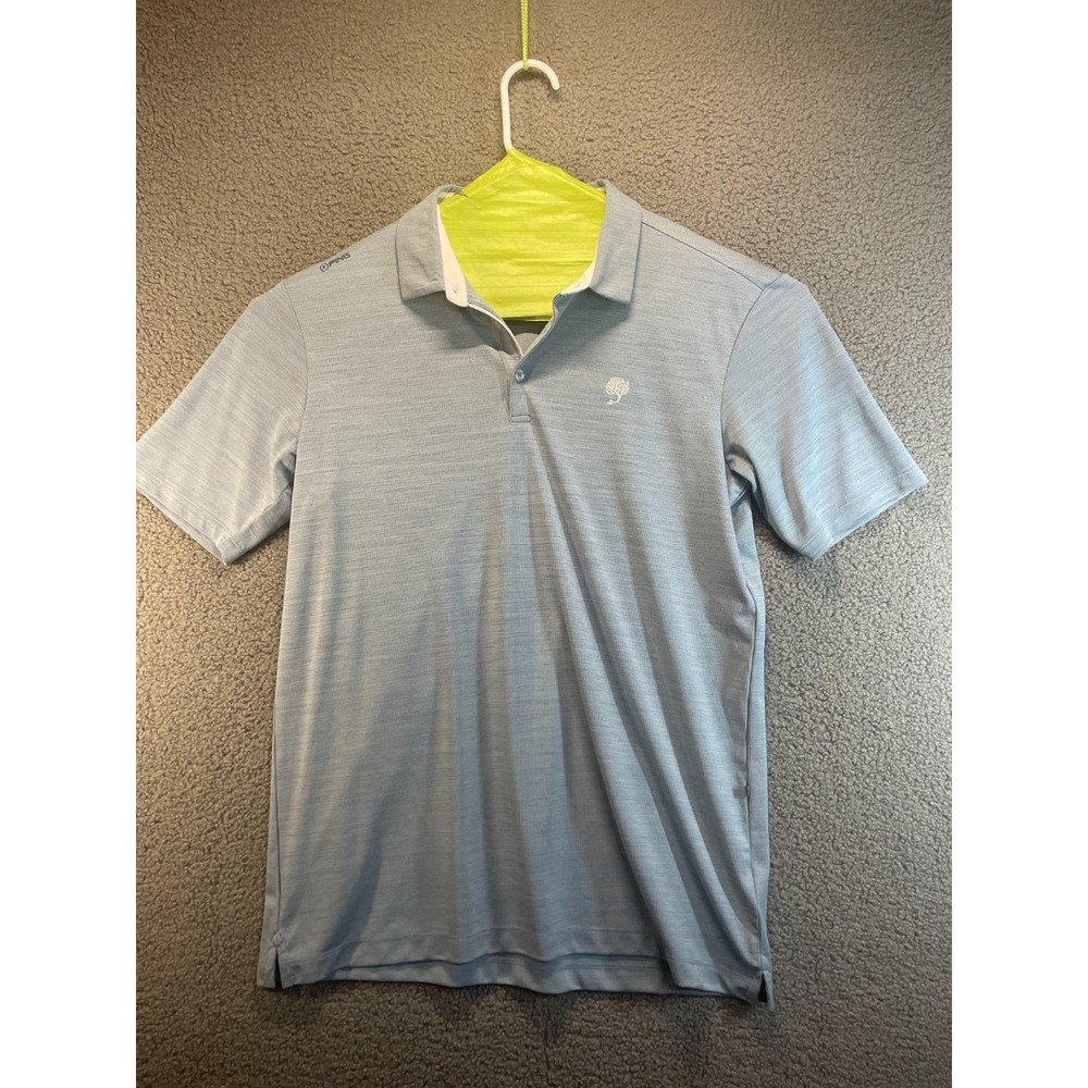 Ping  Polo‎ Shirt Mens  Size large Blue Golf Football Casual Preppy